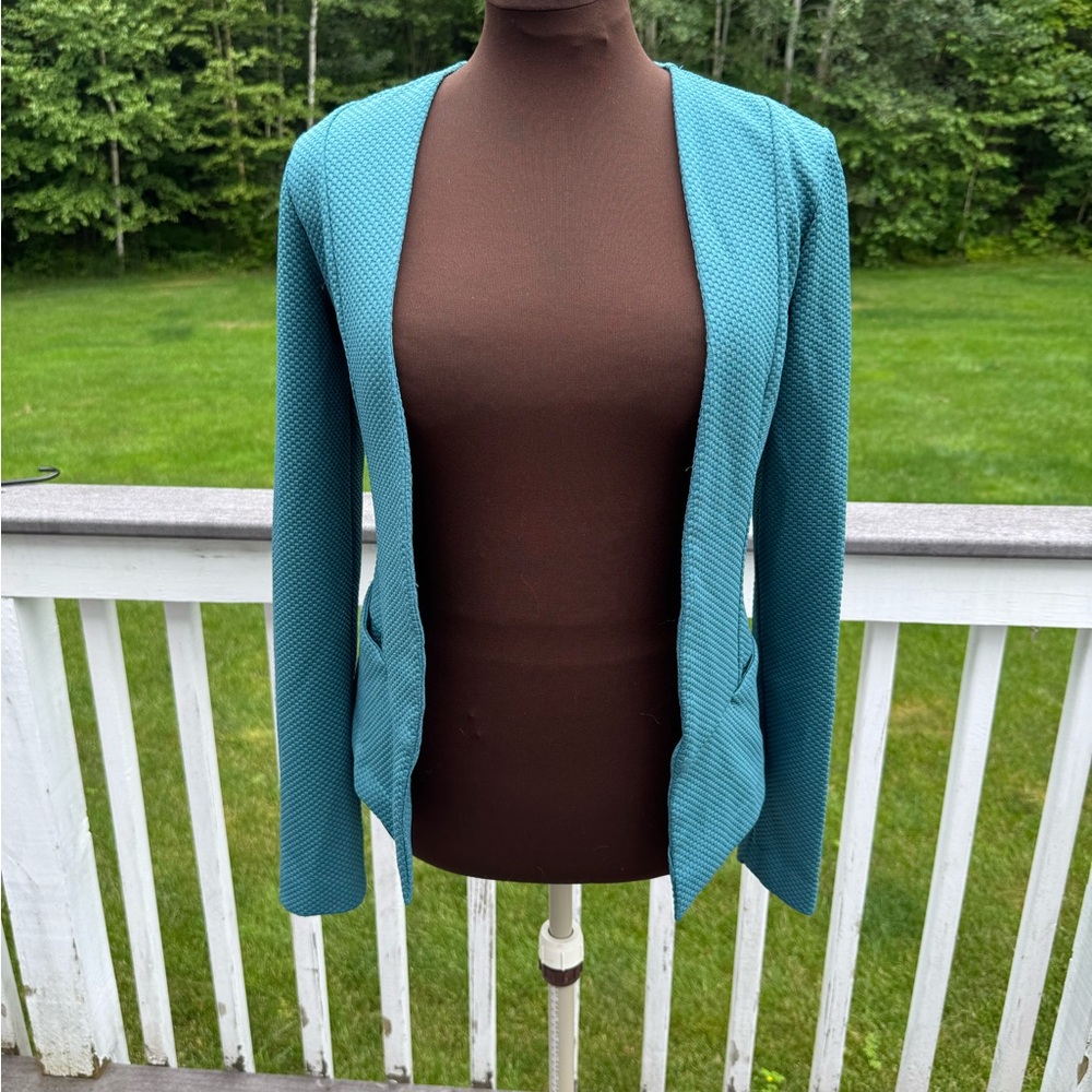 Maurices Blue Blazer Tailored Professional Style